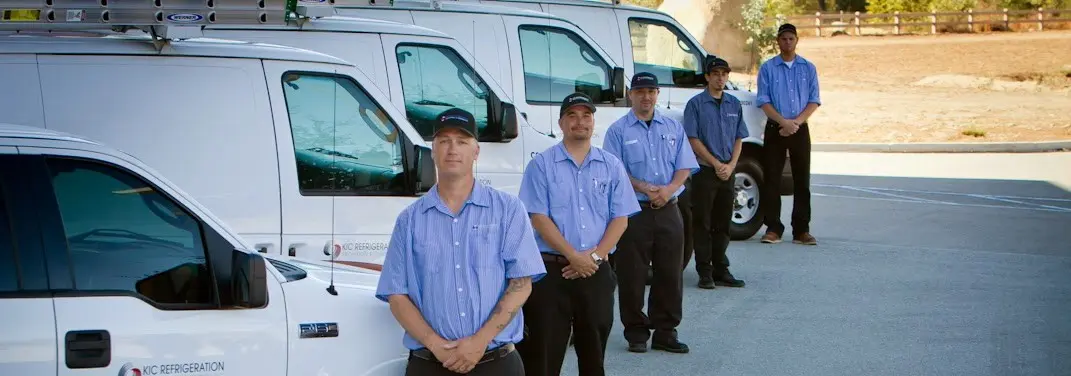 KIC Refrigeration crew ready for Mini Split Repair jobs across Greenville